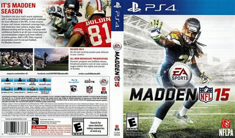 Madden NFL 15 - PlayStation 4 | VideoGameX