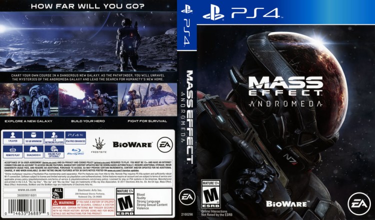 Mass Effect: Andromeda - PlayStation 4 | VideoGameX