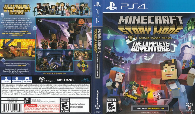 Minecraft Story Mode: Complete Adventure - PlayStation 4 | VideoGameX