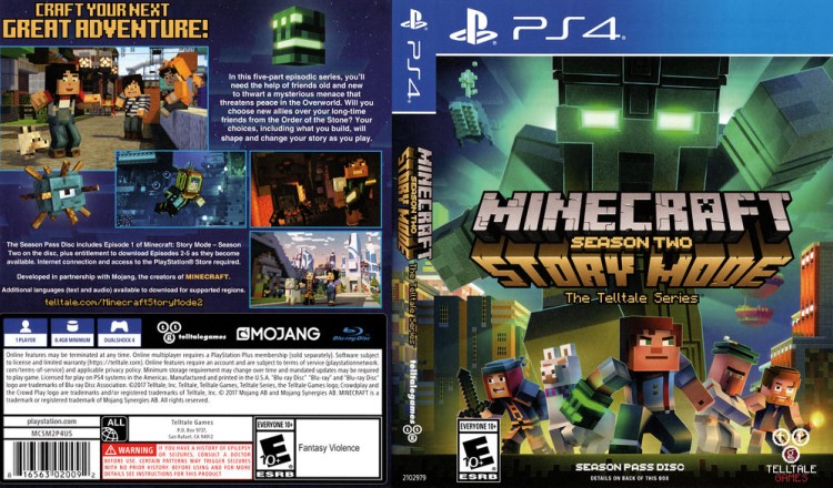 Minecraft: Story Mode - Season Two - PlayStation 4 | VideoGameX