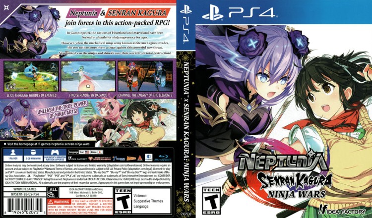 Neptunia X Senran Kagura: Ninja Wars - PlayStation 4 | VideoGameX