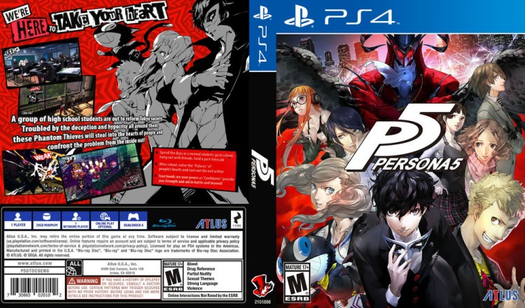 Persona 5 - PlayStation 4 | VideoGameX