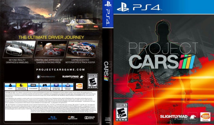 Project Cars - PlayStation 4 | VideoGameX