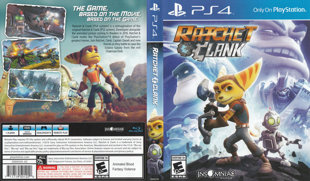 ratchet and inoltre clank hdd error