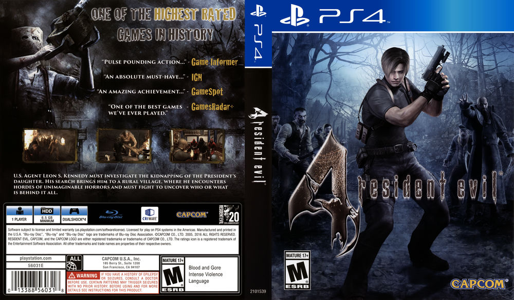 Resident Evil Village Playstation 4 PS4 Used