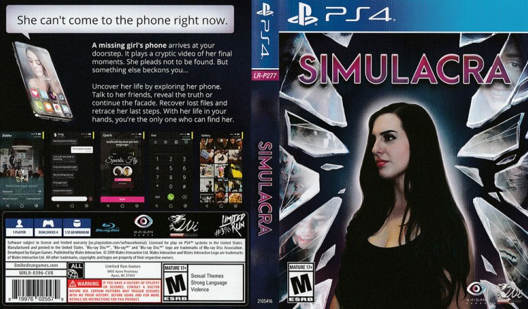 Simulacra - PlayStation 4 | VideoGameX