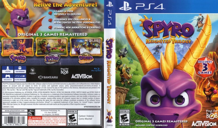 Spyro Reignited Trilogy - PlayStation 4 | VideoGameX