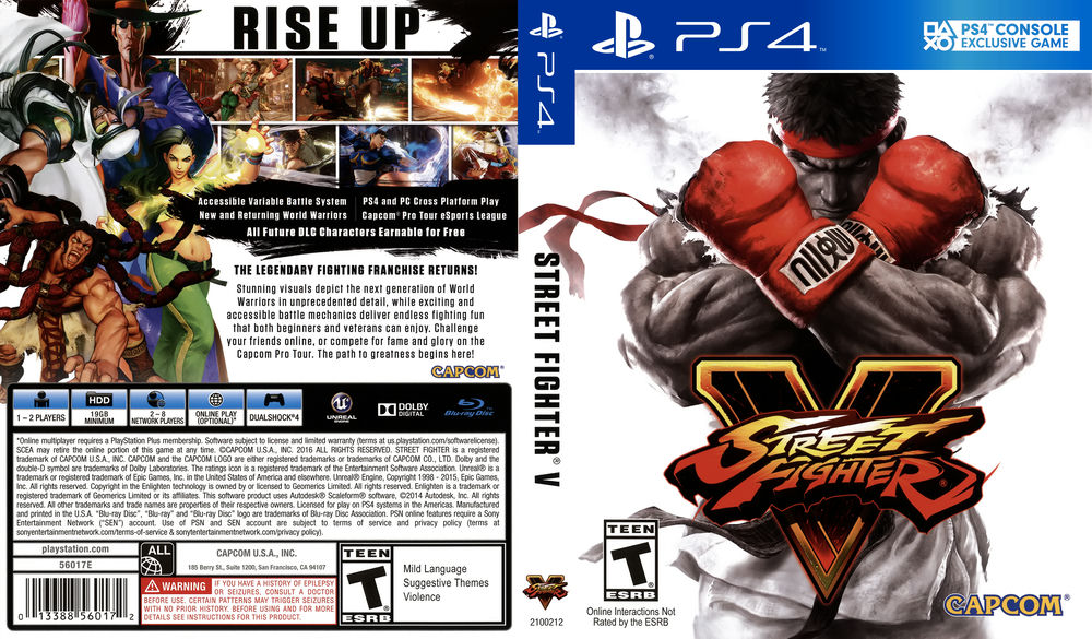 Street Fighter V - PlayStation 4