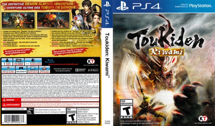 Toukiden Kiwami - PlayStation 4 | VideoGameX