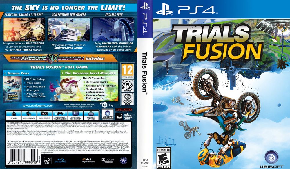 Trials Fusion (ps4). Trials Fusion Editor.