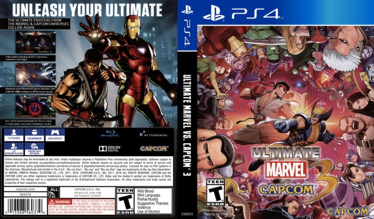 Ultimate Marvel vs. Capcom 3 - PlayStation 4 | VideoGameX