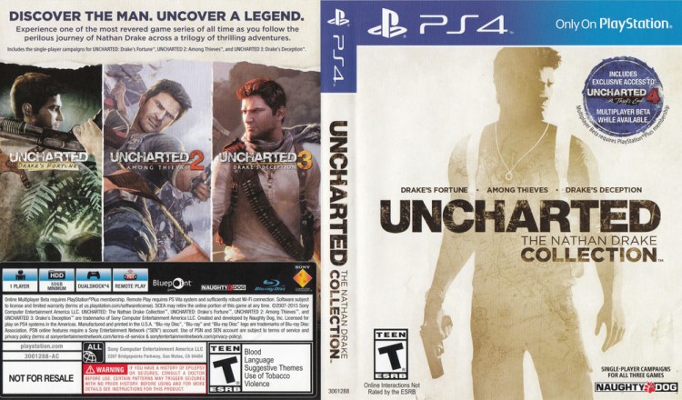 Uncharted: The Nathan Drake Collection - PlayStation 4 | VideoGameX
