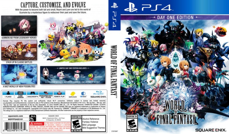 World of Final Fantasy - PlayStation 4 | VideoGameX