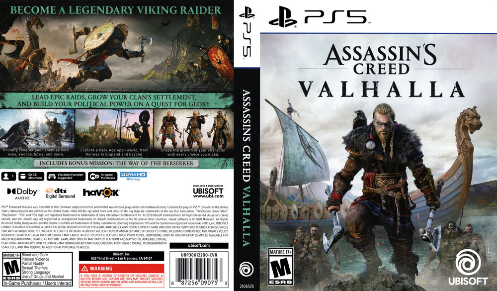 Assassin's Creed: Valhalla - PlayStation 5