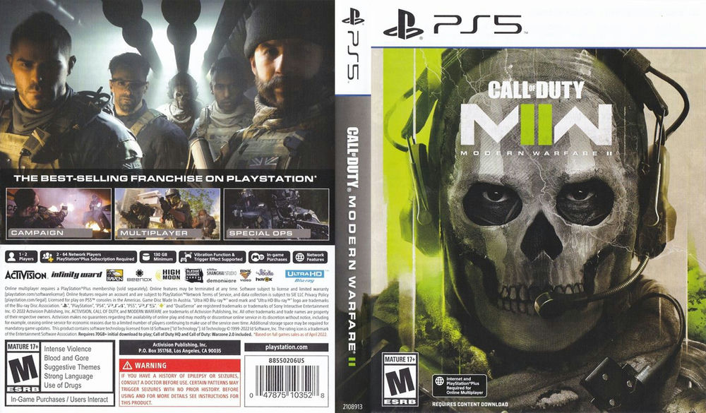  Call of Duty: Modern Warfare II - PlayStation 5