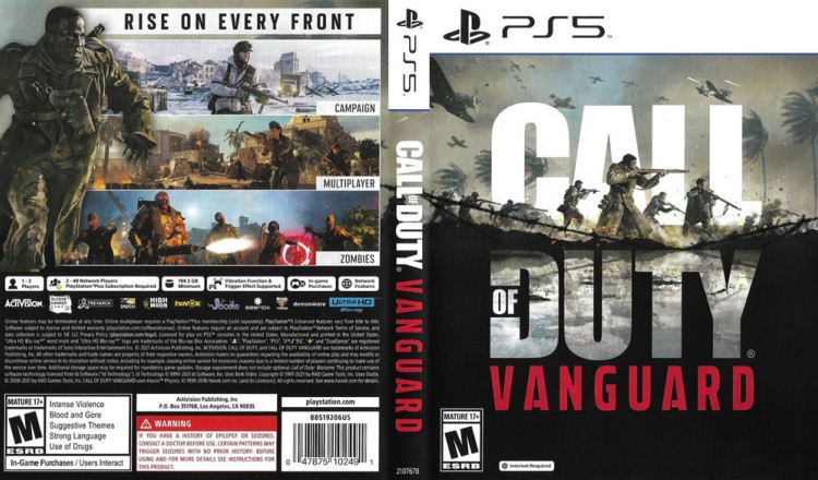 Call of Duty: Vanguard - PlayStation 5 | VideoGameX