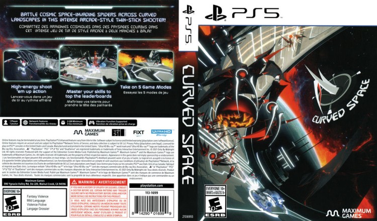 Curved Space - PlayStation 5 | VideoGameX