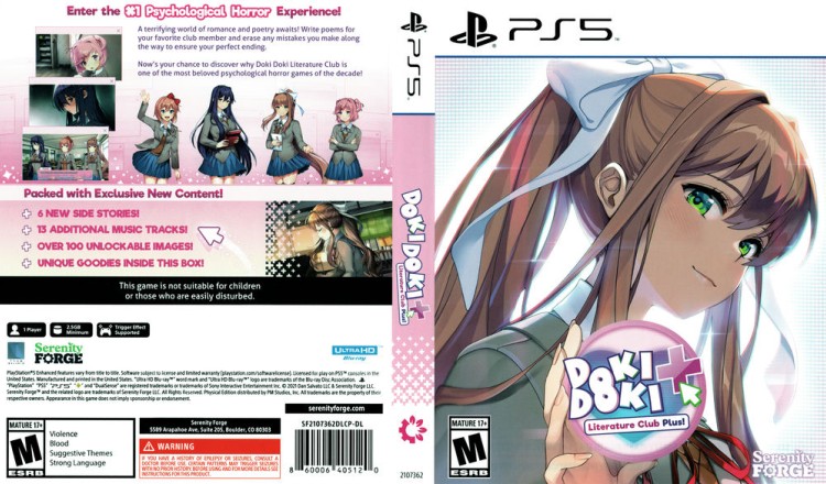 Doki Doki Literature Club Plus! - PlayStation 5 | VideoGameX
