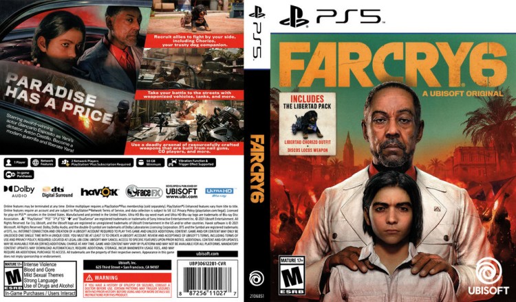 Far Cry 6 - PlayStation 5 | VideoGameX