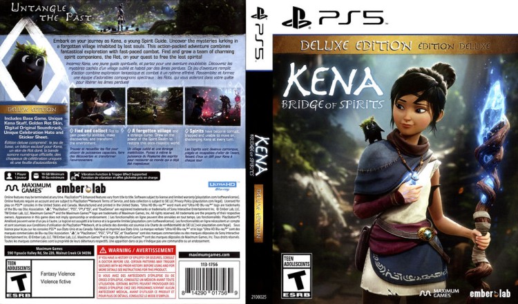 Kena: Bridge of Spirits [Deluxe Edition] - PlayStation 5 | VideoGameX