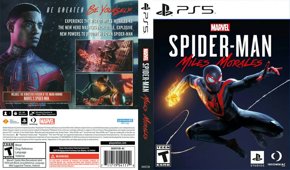 Marvel's Spider Man: Miles Morales - PlayStation 5