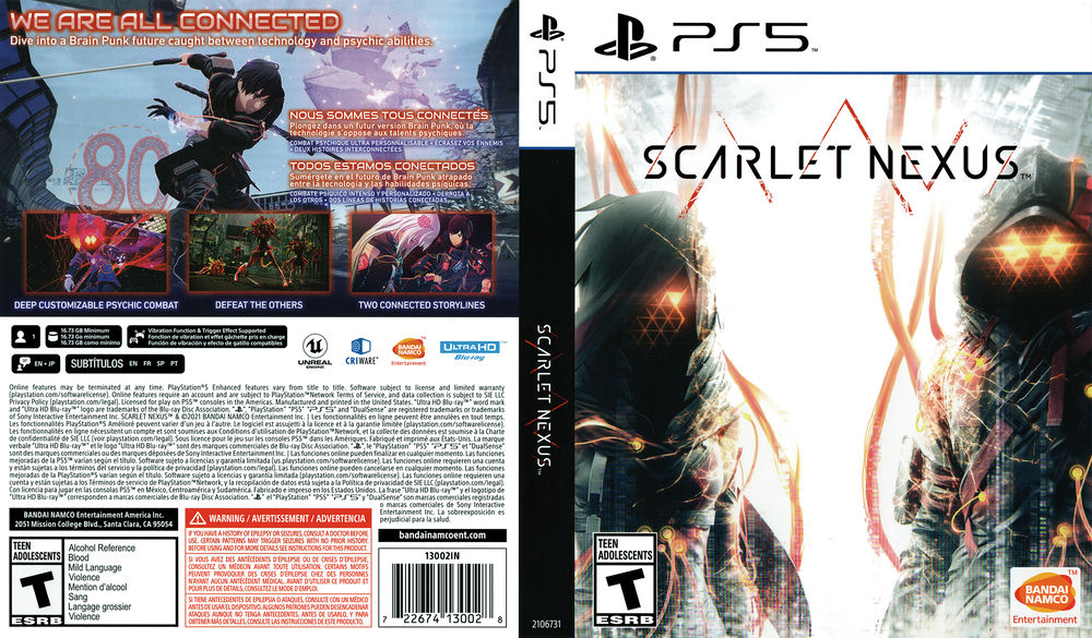 SCARLET NEXUS - PlayStation 5, PlayStation 5