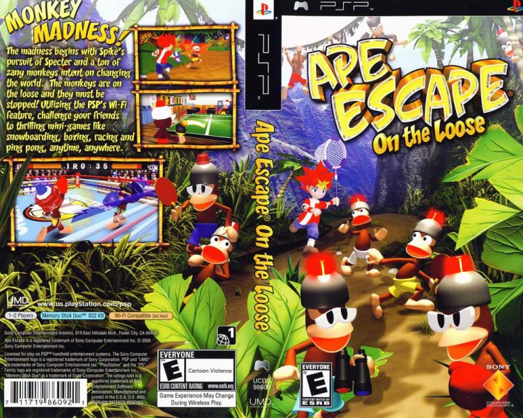 Ape Escape: On The Loose - PSP | VideoGameX