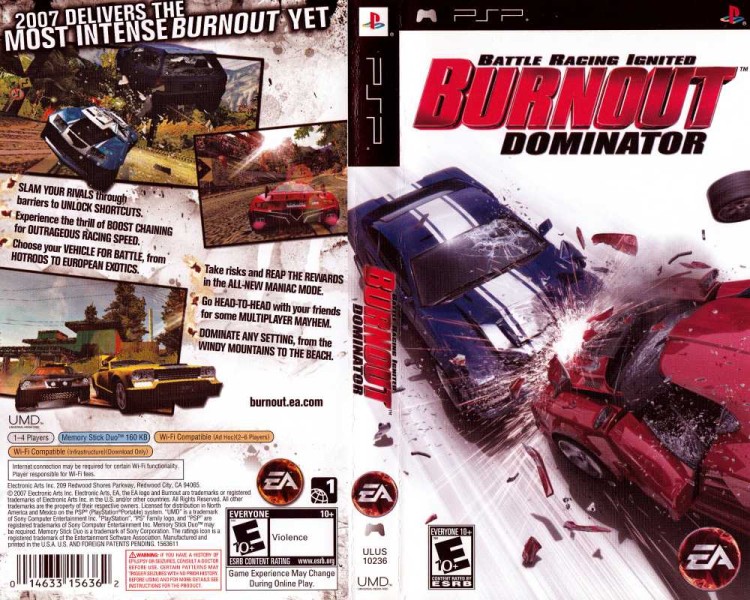 Burnout Dominator - PSP | VideoGameX