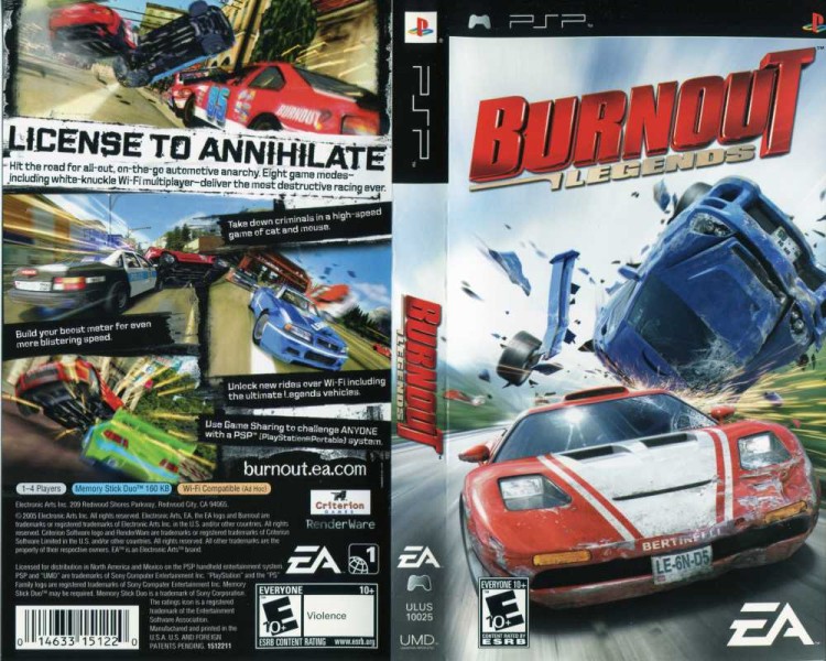 Burnout Legends - PSP | VideoGameX