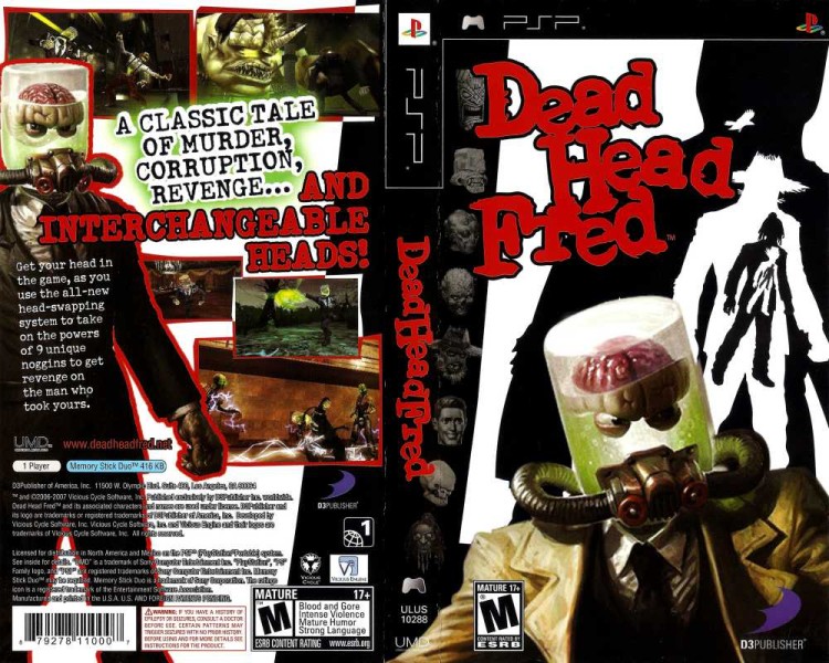 Dead Head Fred - PSP | VideoGameX