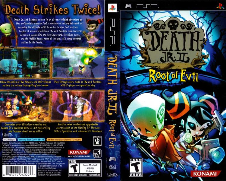 Death Jr. II: Root of Evil - PSP | VideoGameX