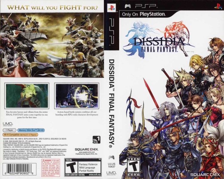 Dissidia: Final Fantasy - PSP | VideoGameX