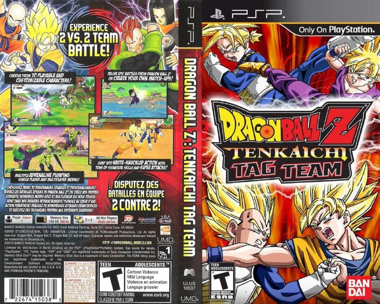 Dragon Ball Z: Tenkaichi Tag Team - PSP | VideoGameX