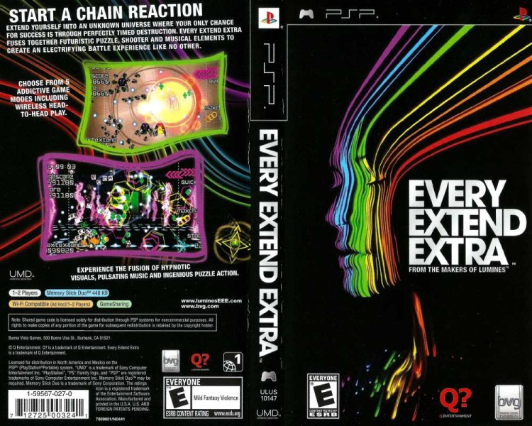 Every Extend Extra - PSP | VideoGameX