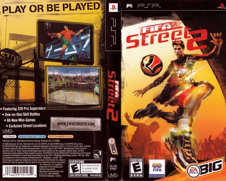 FIFA Street 2 - PSP | VideoGameX