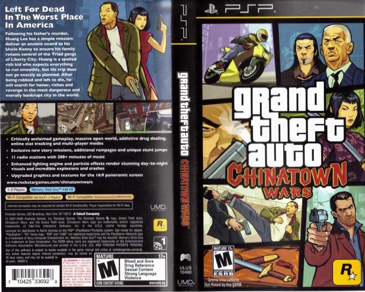 Grand Theft Auto: Chinatown Wars - PSP | VideoGameX