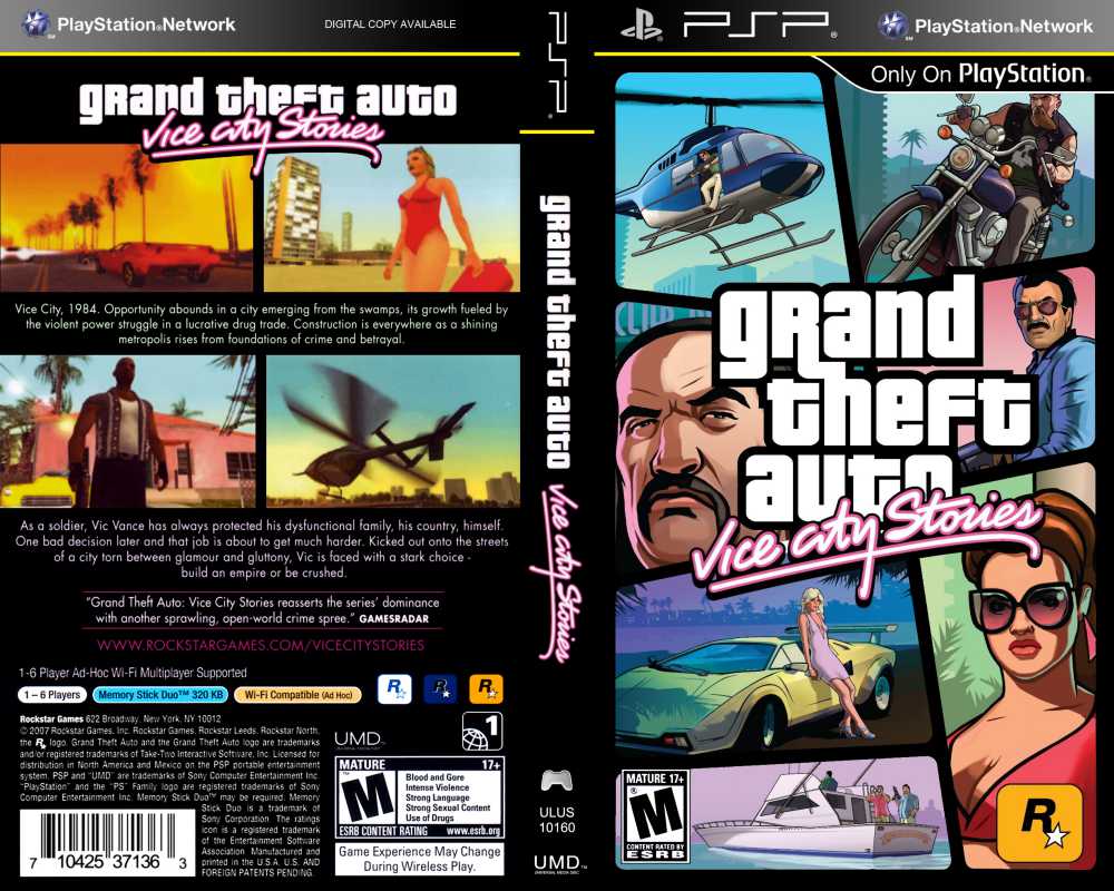 Game Review: Vice City Stories (PSP Edition) - SLUG Magazine