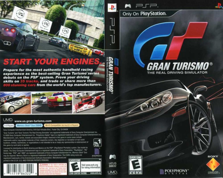 Gran Turismo - PSP | VideoGameX