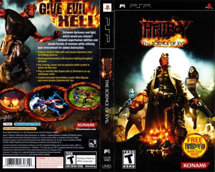 Hellboy: The Science of Evil - PSP | VideoGameX