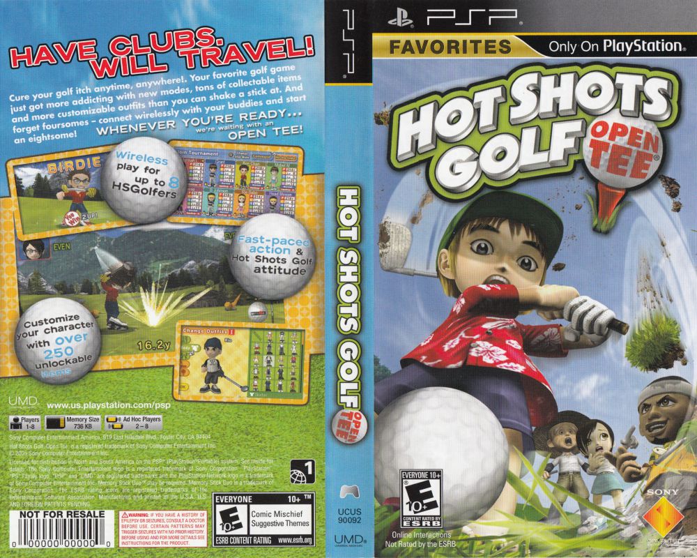 Hot Shots Golf: Tee PSP | VideoGameX