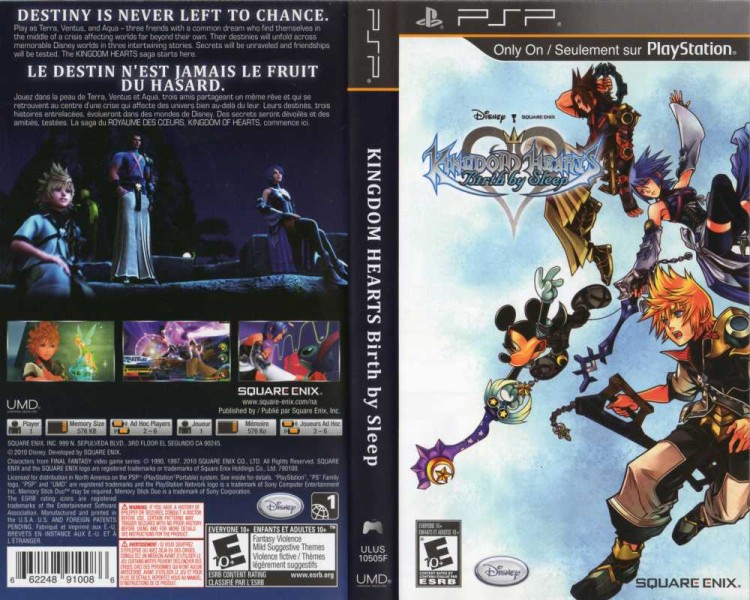Kingdom Hearts: Birth by Sleep - PSP | VideoGameX