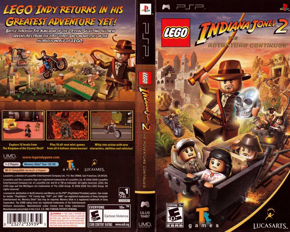  Lego Indiana Jones 2: The Adventure Continues