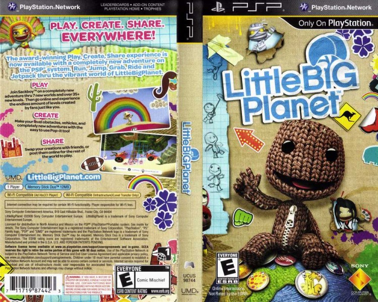 Little Big Planet  - PSP | VideoGameX