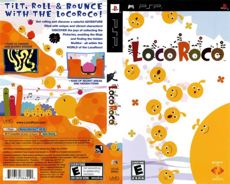 LocoRoco - PSP | VideoGameX