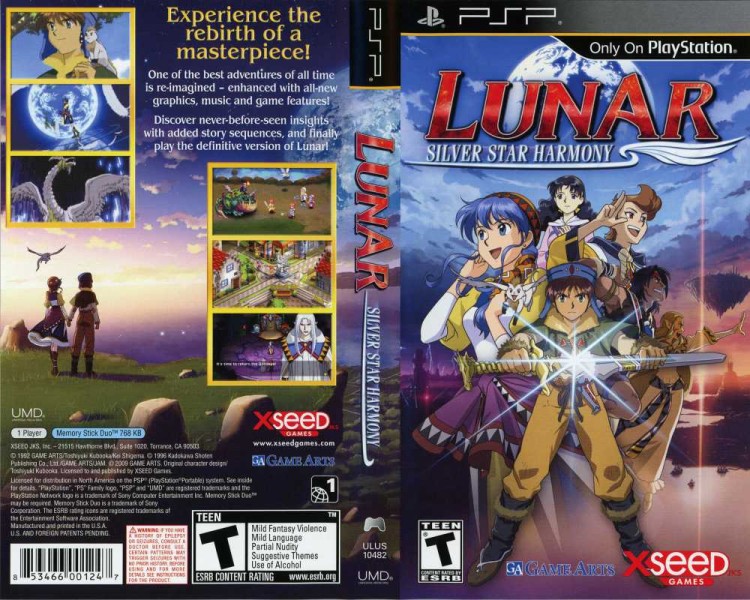 Lunar: Silver Star Harmony - PSP | VideoGameX