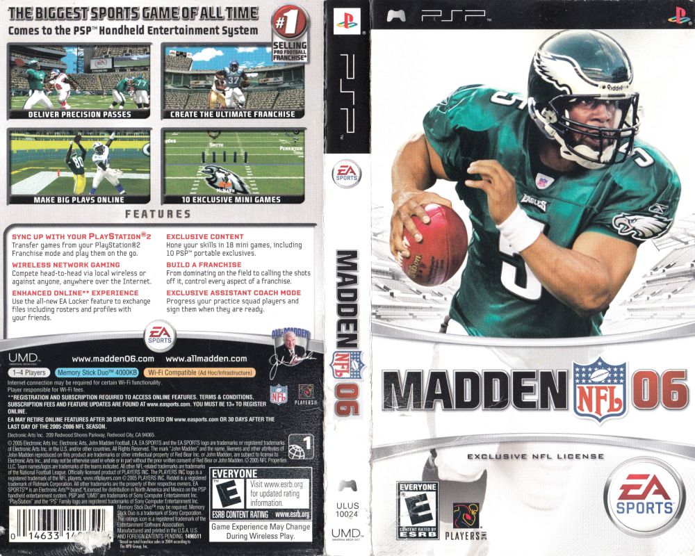 Madden NFL 06 - PSP