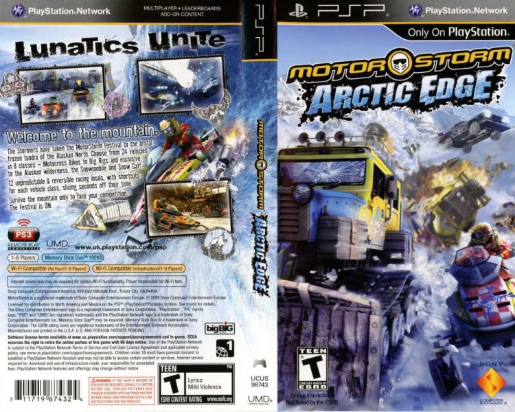 MotorStorm: Arctic Edge - PSP | VideoGameX