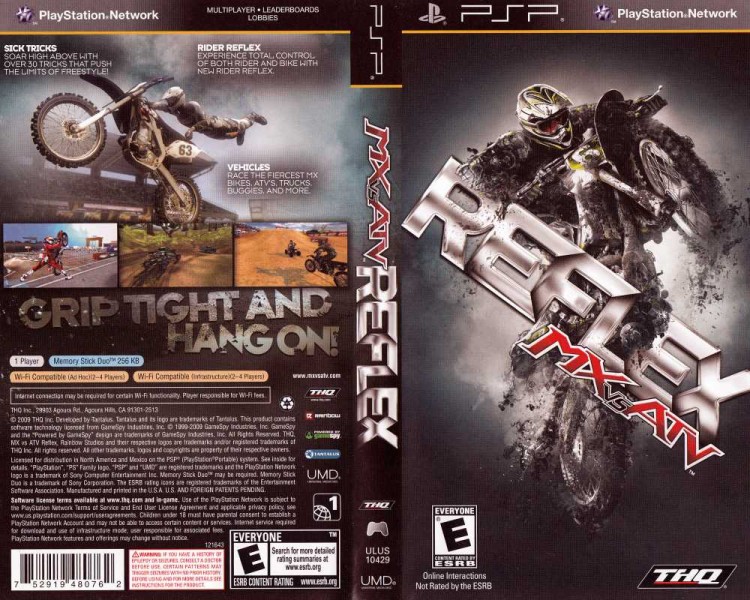 MX vs. ATV: Reflex  - PSP | VideoGameX