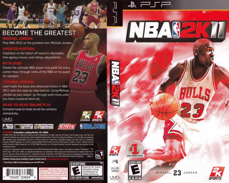 NBA 2K11   - PSP | VideoGameX