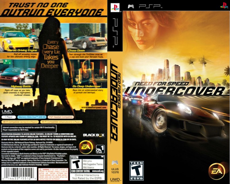 Need for Speed: Undercover - PSP | VideoGameX